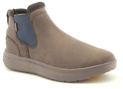 Jeep Kobi Chelsea stivaletto da uomo dark Brown Marrone JM42130A (Marrone, Sistema Taglie Calzature EU, Adulto, Numero, Media, 43)