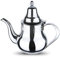 ROSSETTO Théière Induction Bouilloire inox 1,6 Litres à col de cygne en Acier inoxydable de qualité Premium, pour préparer thé et cafés, Argent
