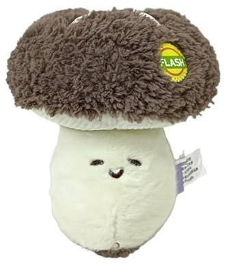 champracer Obst Gemüse Plüschtiere, Niedlichen Obst Gemüse Kuscheltier, zum Spielen und Kuscheln, Weiches Schmusetier für Mädchen, Jungen, Babys (20 cm,Pilze)