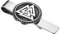 Flongo Pince à cravate Viking Boutons de manchette pour homme : vintage argent boussole épingle à cravate pirate scandinave bijoux norvégien acier inoxydable amulette totem fête des pères homme cadeau