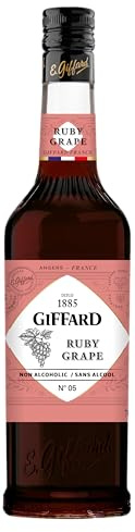 Giffard Alcohol-Free Ruby Grape | Sweet Vermouth Alternative, 70cl, 0.0%