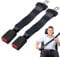 2 Pièce Accessoires de Voiture, Pièces de Voiture Boucle d'extension Réglable Compatible avec Toutes Les Marques de Voiture