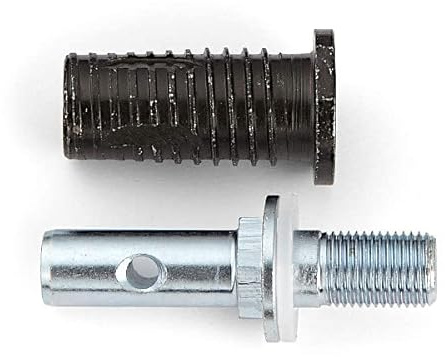 HEWI Befestigung einseitig für Stoßgiff BA 5.2 | Türstärke 40-50 mm | Stahl verzinkt