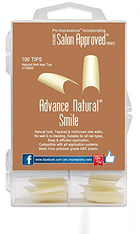 Advance Natural Smile Nail Tips Proimpressions (100 TIPS)