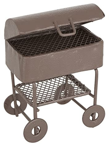 Hobbyfun Koffergrill Lyss 5x3,2x7cm Metall, Braun