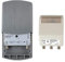 sedea Kit Amplificatore TNT Regolabile 1E 2S Gain 35dB + Alimentazione 24 V 1E 2S Antenna TV rateau