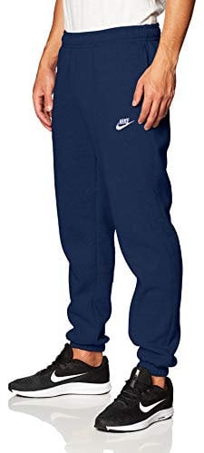 Nike Herren Sportswear Club Fleece Pants, Midnight Navy/Midnight Navy/White, 2XL
