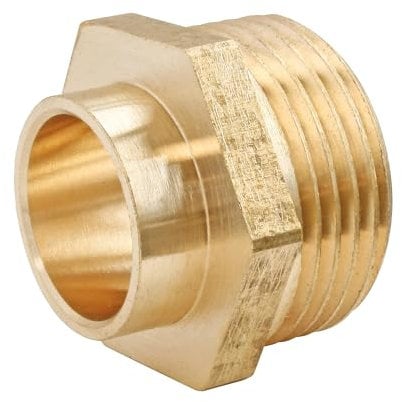 SOMATHERM FOR YOU - ottone saldare Raccordi - Raccordo diritto Ø22 - Male 26/34