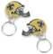 NFL New Orleans Saints Schlüsselanhänger mit 2-seitigem Helm, Flaschenöffner