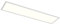 Arcchio LED Panel Nesley in Weiß (1 flammig,) - Bürolampe Deckenlampe Deckenleuchte Lampe Arbeitszimmerleuchte