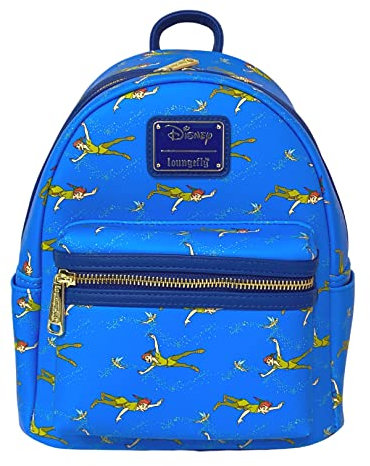 Loungefly Exclusive Peter Pan and Tinker Bell Double Strap Shoulder Bag
