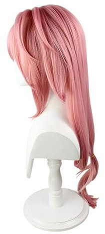 ZCBYBT Geflochtene Perücken -Cosplay -Perücke Für Genshin Impact Fluffy Curly Anime Cosplay Haarperücken,Yae Miko