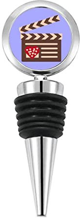 November Orange Folie Valentinstag Flaschenverschluss Edelstahl Gummi wiederverwendbar