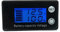 Tyatocepy Battery Capacity Indicator DC 7-68V Lead Acid Lithium Car Motorcycle Voltmeter Meter Voltage Gauge(Blue)
