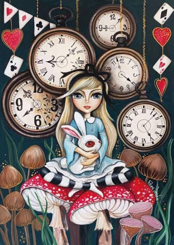 1000 Stück, Alice TIME (Romi Lerda), von Magnolia Puzzles