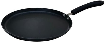 Sitram 714599 - Crepiera in alluminio pressato, diametro 28 cm, rivestimento antiaderente Whitford Xylan a 2 strati senza PFOA, manico termoresistente soft touch, tutti i piani cottura, tranne