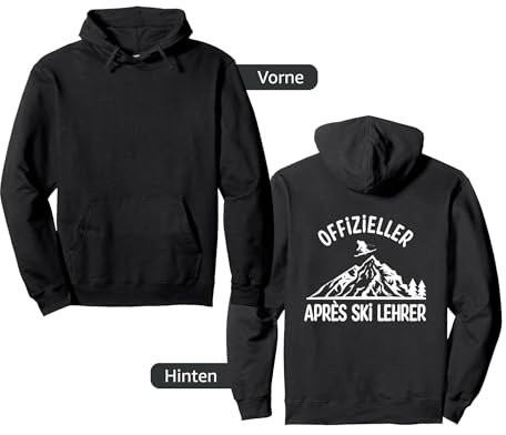 Offizieller Apres Ski Lehrer Party Outfit Skiurlaub Skisport Pullover Hoodie