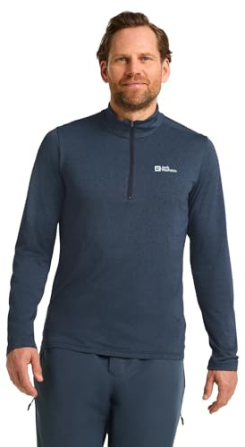Jack Wolfskin Herren Sky Thermal Hz M Wander-Shirt, Midnight Sky, S EU