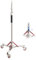 NEEWER SC305AW strapazierfähiger, luftgepolsterter Lichtständer mit Rollen, Verstellbarer Stativständer, Edelstahl, Fotografie Räderständer für Studioblitz Softbox, Monolight Reflektor, 3m