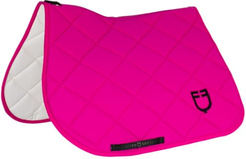 Equestro Tapis de selle GP avec nid d'abeille, fuchsia