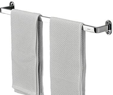Generisch Porte-serviettes Mural Porte-serviettes de Salle de bain Porte-serviettes Simple en Acier inoxydable Pour Salle de bain ou Cuisine Porte-serviettes Mural