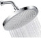 JINYOMFLY Kopfbrause Regendusche 8 Zoll, Duschkopf Regendusche mit Anti-Kalk-Düsen, Hochdruck Kopfbrause Wassersparend, 360° Verstellbarer Regenduschkopf Rund, Chrom