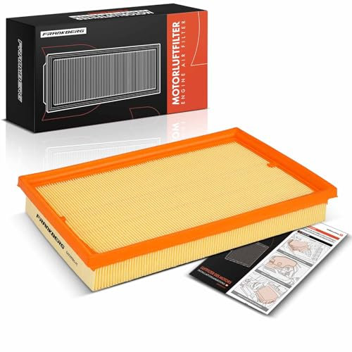 Frankberg Filtro aria Cartuccia filtrante Benzina Compatibile con Golf IV Variante 1J5 1.6L Polo 9A 9N 1.4L Golf V 1K1 1.4L Fabia I 6Y2 1.4L Fabia I Combi 6Y5 1.4L Replace# 36198620