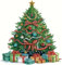 Syntego 5D DIY Diamond Painting Kit Crystal Rhinestone Acrylic Table Top Decoration (Xmas Tree 5)