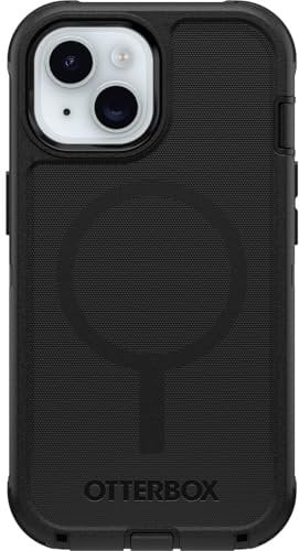 OtterBox Defender Series MagSafe Case for iPhone 16e, 15, 14, 13, Shockproof, Drop Proof, Ultra-Rugged, Protective Case, 7x Tested to Military Standard, Black, No Retail Packaging
