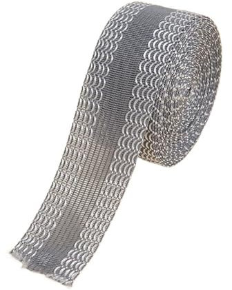 VONCYKI Pants Edge Shorten Selbstklebende Hosenmundpaste, zum Aufbügeln am Saum, Stoff, zum Verschmelzen, Säumen, Bügeln, Nähen, Band (Grau, 500 cm)