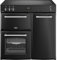 Belling Farmhouse 90Ei 90cm Electric Range Cooker with Induction Hob - Black - A/A Rated