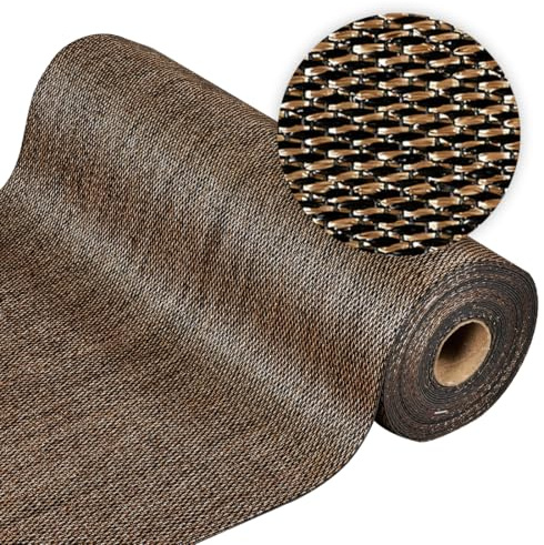 STORESDECO In & Outdoor Teppich 80cmx10m - Wetterfeste Teppiche für Balkon & Terrasse - Waschbarer Küchenteppich & Läufer für Flur Wohnzimmer Esszimmer mit Rutschfester Unterseite - Made in Europe