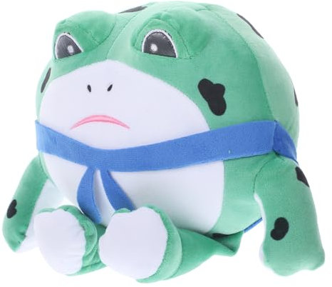 ERINGOGO Frosch Plüschtier Stofftier Für Haushalt Verschleißfestes Dekospielzeug Fürs Zimmer Bequemes Spielzeug Mit Realistischem Aussehen