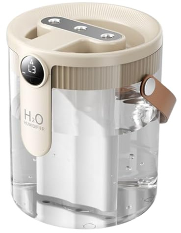Portable Humidifier, Cool Mist Humidifier, 1.5L Water Tank Diffuser Wireless for Dorm Plants Bedroom Household Desk Apartment Nursery Indoor