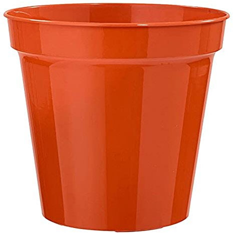Stewart 2834014V2 18 cm Flower Pot - Orange/Terracotta