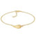Elli Armband Damen Flügel Glaube in 925 Sterling Silber vergoldet