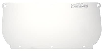 3M 82701-00000 Gesichtsschutz aus Polycarbonat, transparent, Faceshield WP98, farblos, 1
