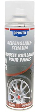 Presto tire gloss foam spray 500ml