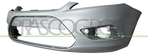 PRASCO Stoßstange Stoßfänger Vorne Grundiert | Frontschürze Frontstoßstange Frontstoßfänger Stossfaenger FD4261001 Kompatibel mit FORD Focus II Schrägheck DA, HCP, DP Focus II Kombi DA, FFS, DS