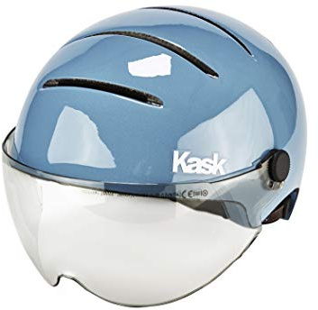 Kask Helm Lifestyle Umfang 59-62 cm Mit Visier, Petrol, L (59-62cm)