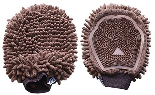 DGS0A Dog Gone Smart Fellpflege-Handschuh, braun