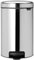 Brabantia 113581 Treteimer mit Inneneimer aus Kunststoff, stahl, Brilliant Stahl, 12 Liter
