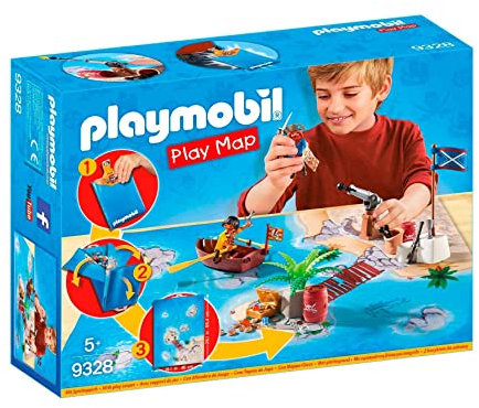 PLAYMOBIL 9328 Play Map Piraten