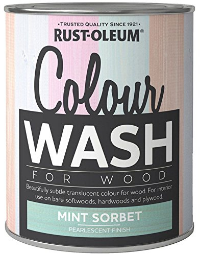 Rust-Oleum Colour Wash Paint Mint Sorbet - 750ml