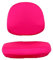 MagiDeal Housse de Chaise Pivotante Souple Extensible pour Ordinateur de Bureau, Rose Rouge