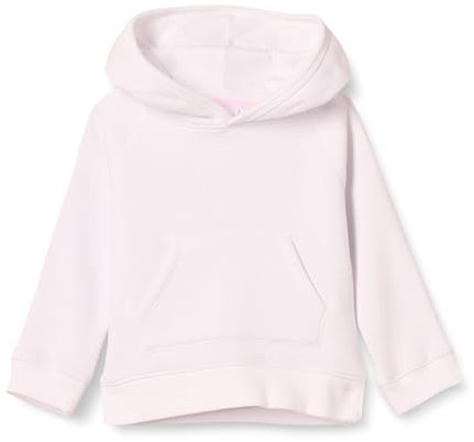 Amazon Essentials Felpa con Cappuccio Modello Pullover Bambine e Ragazze, Bianco, 6-7 Anni
