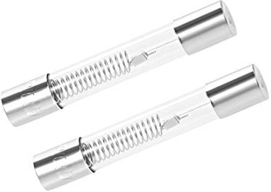 sourcing map Microwave Oven Cartridge Fuse 0.85A DC 5000V 6mm X 40mm Fast Blow Glass Fuses 2pcs