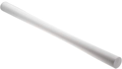 RS PRO PTFE-Rundstab, Polytetrafluorethylen PTFE Opak 2.21 g/cm³, Ø 40 mm x 500 mm, Packung a 1 Stück