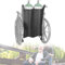 Sac à Dos cylindrique d'oxygène pour Fauteuil Roulant – Porte-réservoir O2 pour Bouteilles « D » et « E », Double et Portable