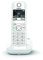Gigaset AS690 - Téléphone fixe sans fil avec grand écran rétroéclairé pour un affichage ultra lisible, fonction blocage d'appels - Blanc [Version Française]